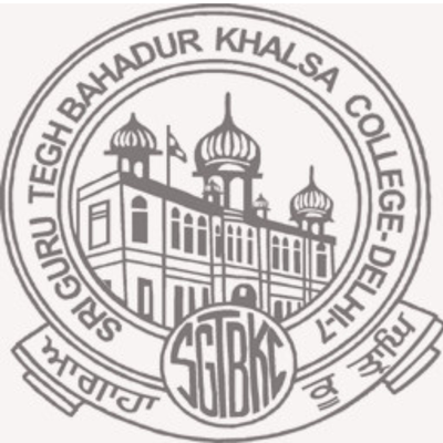 Bachelor of Arts [B.A] {Hons.} at Sri Guru Teg Bahadur Khalsa College, Delhi/NCR